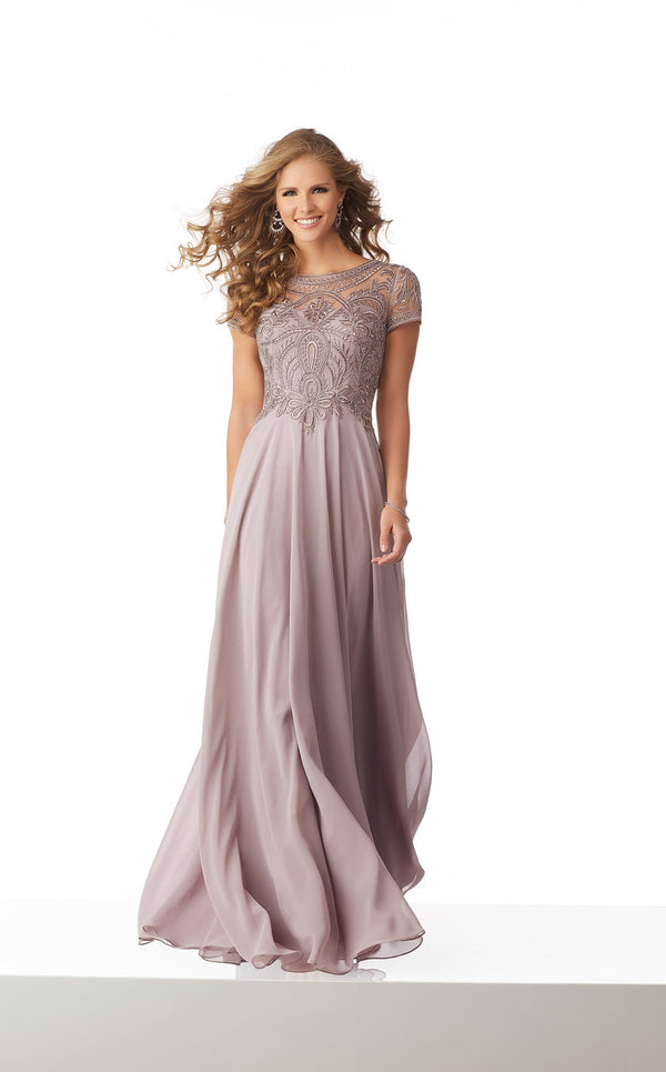 MGNY 71824 Dress Lilac