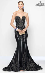 1 of 5 Alyce 5821 Black/Charcoal