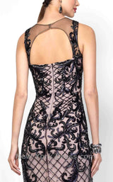 6 of 6 Alyce 5824 Black/Champagne