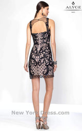 3 of 6 Alyce 5824 Black/Champagne