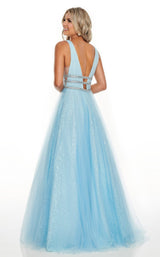 5 of 12 Rachel Allan 7201 Dress Powder-Blue