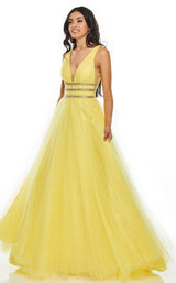 3 of 12 Rachel Allan 7201 Dress Yellow