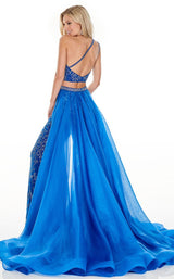 5 of 12 Rachel Allan 7204 Jumpsuit Royal