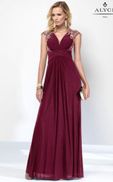 3 of 8 Alyce 35840 Dark Red