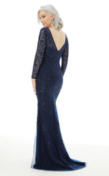 3 of 4 MGNY 72225 Dress Navy