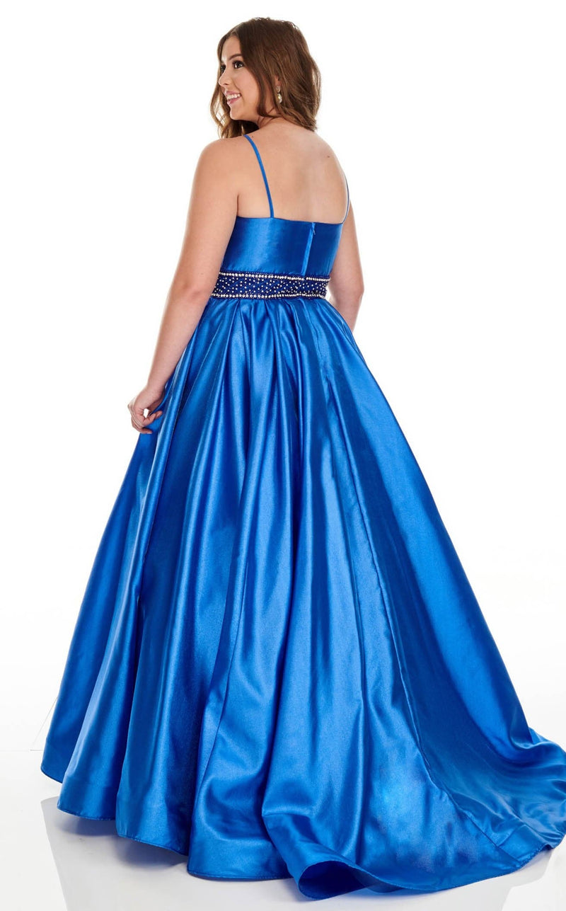 Rachel Allan 7223 Dress Royal