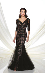 2 of 5 Mon Cheri 216971 Black/Nude