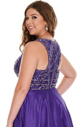 Rachel Allan 7232 Dress Purple