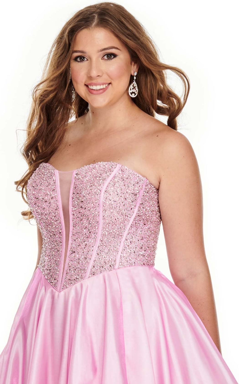 Rachel Allan 7236 Dress Blush