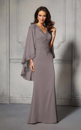 2 of 5 MGNY 72401 Dress Charcoal