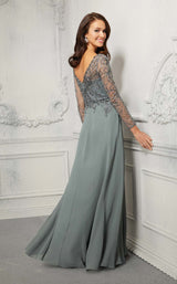 2 of 3 MGNY 72403 Dress Silver-Sage