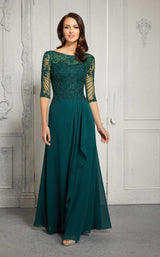 2 of 5 MGNY 72412 Dress Emerald