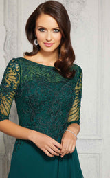 5 of 5 MGNY 72412 Dress Emerald