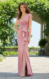 1 of 5 MGNY 72522 Dress Rose