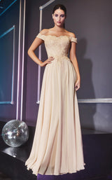 3 of 7 Cinderella Divine 7258 Dress Champagne