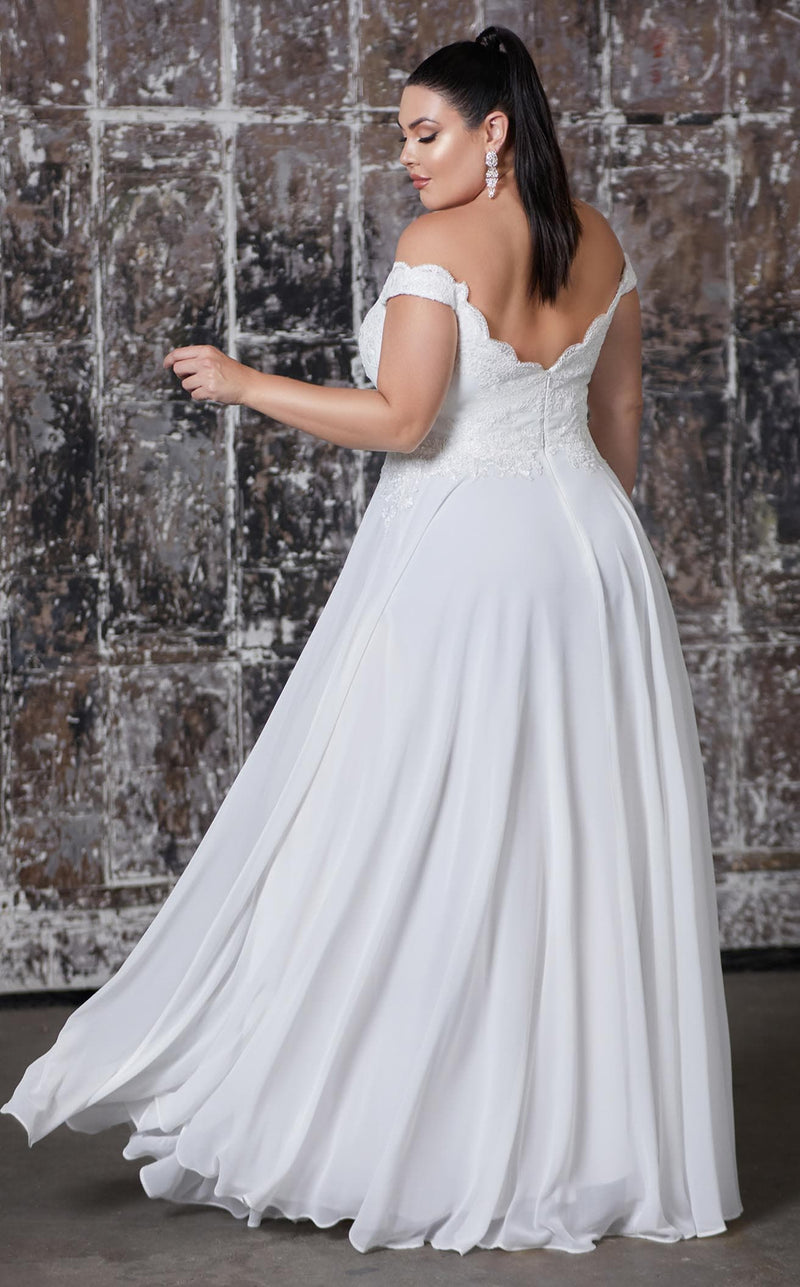 Cinderella Divine 7258W Dress Off-White