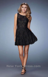 1 of 5 La Femme 23315 Black/Gold