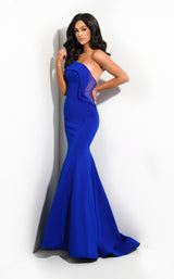 2 of 3 Jasz Couture 7300 Dress Royal