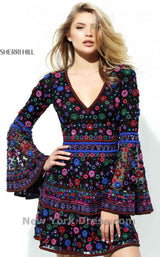 1 of 2 Sherri Hill 50667 Multi