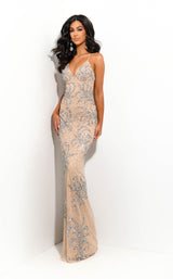 1 of 2 Jasz Couture 7308 Nude-Silver