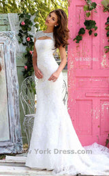 1 of 5 Sherri Hill 50370 Ivory