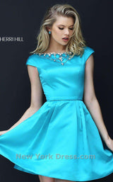 5 of 8 Sherri Hill 50534 Turquoise