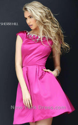 2 of 8 Sherri Hill 50534 Plum