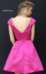 6 of 8 Sherri Hill 50534 Plum