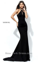 1 of 9 Sherri Hill 50594 Black