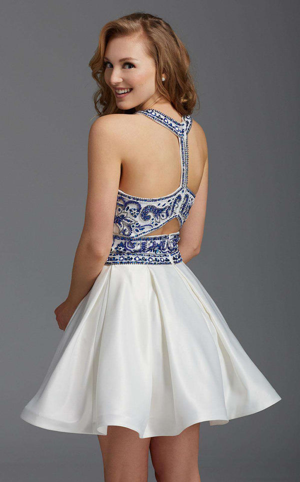 Clarisse 2922 White/Royal