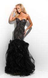 1 of 2 Jasz Couture 7333 Black-Nude