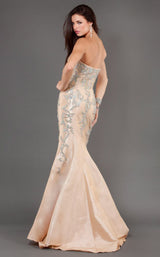 2 of 2 Jovani 73544BG Nude-Silver