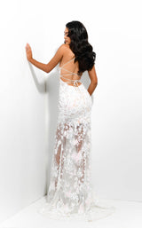 2 of 2 Jasz Couture 7357 White/Nude