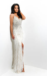 1 of 2 Jasz Couture 7366 Dress White