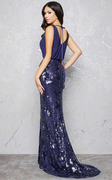 2 of 4 Mac Duggal 80660D Midnight Blue