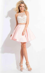 3 of 19 Rachel Allan 4156 White/Blush