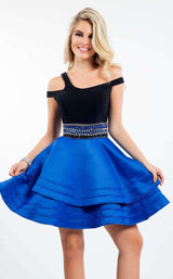 11 of 12 Rachel Allan 4248 Black/Royal