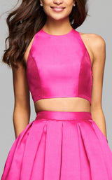 5 of 9 Faviana 7858 Fuchsia/Red