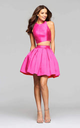 8 of 9 Faviana 7858 Fuchsia/Red