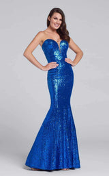 4 of 6 Ellie Wilde EW117033 Royal Blue