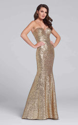 1 of 6 Ellie Wilde EW117033 Light Gold