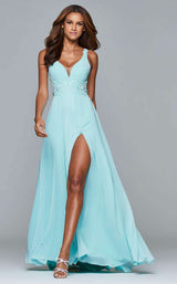 2 of 6 Faviana 7941 Seafoam