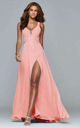 1 of 6 Faviana 7941 Rose Pink