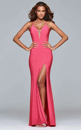 2 of 8 Faviana 7977 Coral