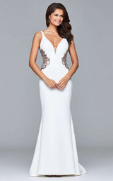 1 of 15 Faviana S7916 Ivory