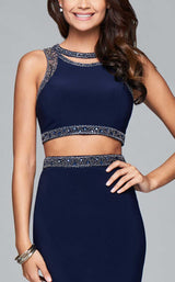 8 of 12 Faviana S7926 Navy