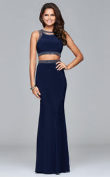 2 of 12 Faviana S7926 Navy