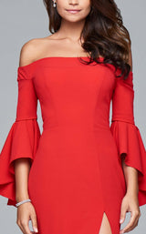 6 of 8 Faviana S8002 Red Hot