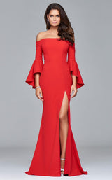 1 of 8 Faviana S8002 Red Hot