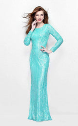 1 of 6 Primavera Couture 1721 Aqua